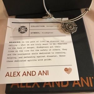 Alex and Ani firefighters bracelet
